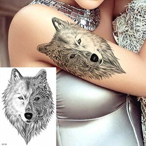 wolf 3d tattoos