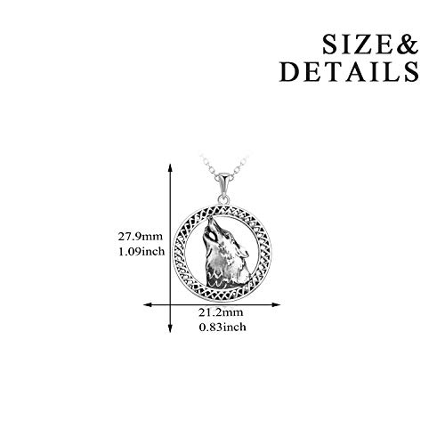 POPLYKE Animal Necklace 925 Sterling Silve Cute Animal Jewelry Gifts ...