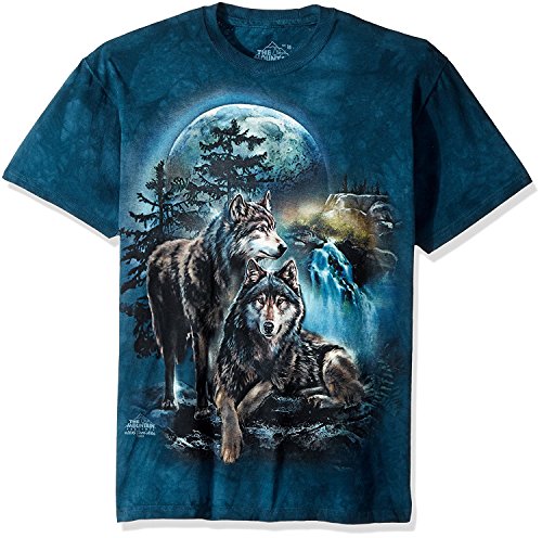 The Mountain Men's Wolf Lookout T-Shirt - Save gray wolf