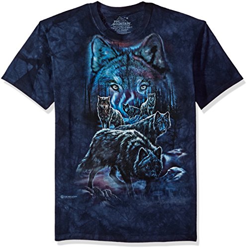 The Mountain Men's Wolf Pack Tee - Save gray wolf