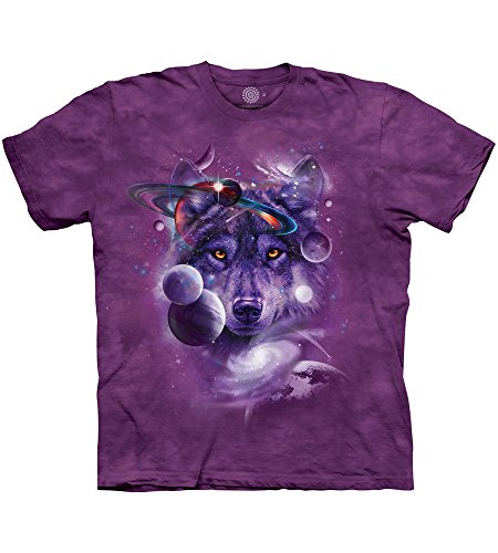 The Mountain Wolf of The Cosmos T-Shirt - Save gray wolf